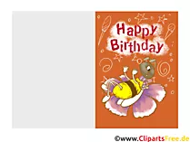 Happy birthday card b'xejn