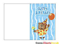 Happy Birthday Karten kostenlos