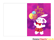 Klappkarte zum Geburtstag selbst machen kostenlos