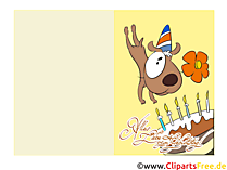 25+ Klappkarten zum Kindergeburtstag Cliparts, Bilder ...