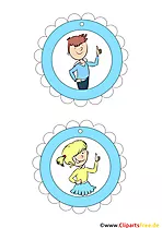 Kostenloase Vorlagen Medaillen für Kinder