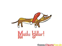 Mutlu Noel dekorasyon görüntü