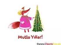 Mutlu Yıllar Clipart - Happy New Year Clip Art