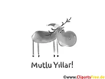 Mutlu Yıllar PNG ücretsiz İndirme