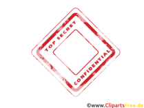 Clipart stamp confidential