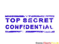 Clipart Stempelabdruck Top Secret