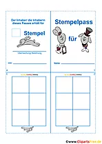 Spiele und Spielepass für Kindergeburtstag