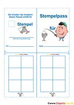 Stempelpässe für Schule und Kindergarten