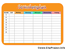 Stundenplan