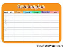 Stundenplan