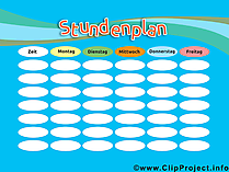 Stundenplan Grundschule
