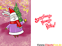 Kartka elektroniczna Szczęśliwego Nowego Roku