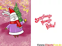 Kartka elektroniczna Szczęśliwego Nowego Roku