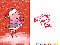 Noworoczne Darmowe ekartki i życzenia
