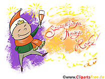 Nowy rok darmowe kliparty