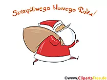 Szczęśliwego nowego roku przekazanie ilustracja