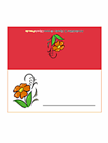 Tischkarten zum Geburtstag kostenlos