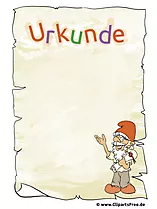 Urkunde