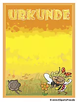 Urkunden Vorlage