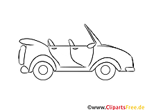 Auto Dekupiersäge Vorlage