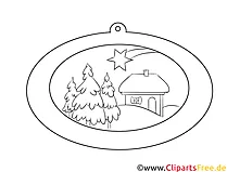 Laubsägearbeiten Vorlagen kostenlos zu Weihnachten