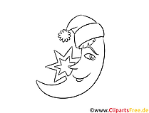 Mond Laubsägen mit Lindern Vorlagen