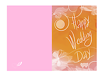 Hochzeitskarte Vorlage zum Drucken