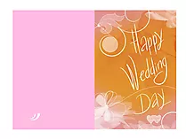 Hochzeitskarte Vorlage zum Drucken