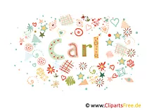 Carl Männliche Vornamen in Dekobuchstaben