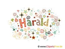 Harald Name Bild, Illustration, Clipart