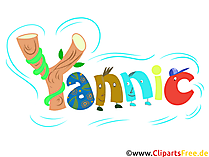Yannic Name Illustration, Bild, Clipart