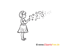 Kinderzimmer Wandtattoo für Mädchen Vorlage zum Drucken