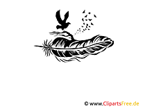 Wand-Tatoo-Vorlage zum Drucken