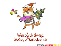 Polish New Year's Cards, Cliparts, Pics