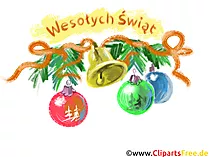 Wesołych Świąt Bożego Narodzenia Kliparty darmowy