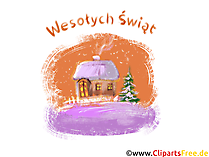 Życzenia na Boże Narodzenie. Obrazki i wierszyki