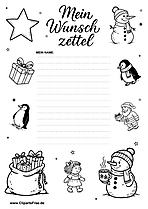 Brief an den Weihnachtsmann