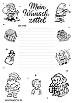 Weihnachtsbrief Vorlage zum Ausdrucken