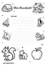 Wunschliste an Weihnachtsmann PDF-Download