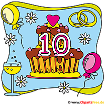 Rosenhochzeit Bild-Clipart