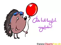Du bist eingeladen Krate zum Geburtstag