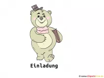 Einladung Cliparts