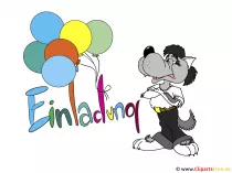 Einladung Party witzig