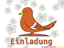 Einladung selbst erstellen mit dieser Vorlage