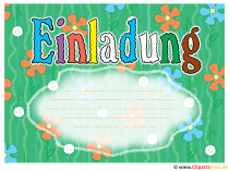 Kindergeburtstags Einladung Kindergeburtstags Einladung