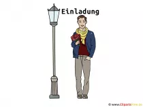 Laterne Clipart Mann