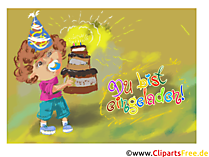 Zum Kindergeburtstag Einladung online verschicken