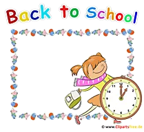 Back to School Rahmen für Bilder zum Thema Schule