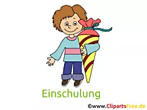 Clipart Einschulung