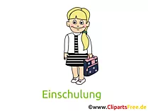 Clipart Schule, Mädchen, Schülerin